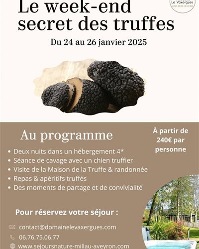 Week-end séjour Truffe 